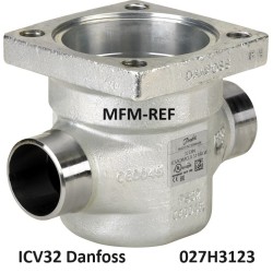 ICV32 Danfoss-Gehäusedruckregler, geschweißt 35 mm 027H3123