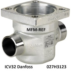 ICV32 Danfoss Regolatore di pressione con alloggiamento 35 mm 027H3123