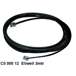 Eliwell C0 000 12 Conexión maestro-esclavo 3 m