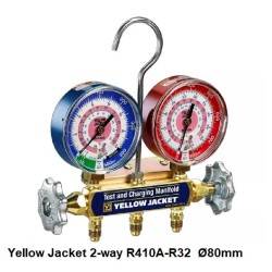 Yellow Jacket conjunto medidor da série implementação 2-way 41 R410A