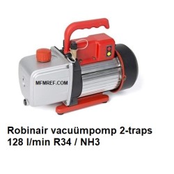 Robinair vacuümpomp 2-traps 128 l/min R34 / NH3