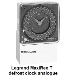 MaxiRex T Legrand Dégivrage analogique horloge