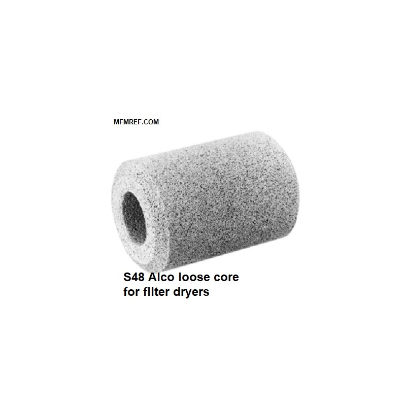 Filtere S-48 Alco núcleo solto para filtros secadores. PCN 003508