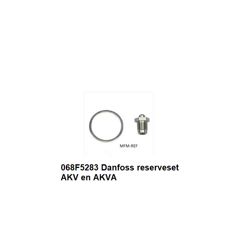 Danfoss 068F5283 reserveset voor AKV en AKVA ventielpen
