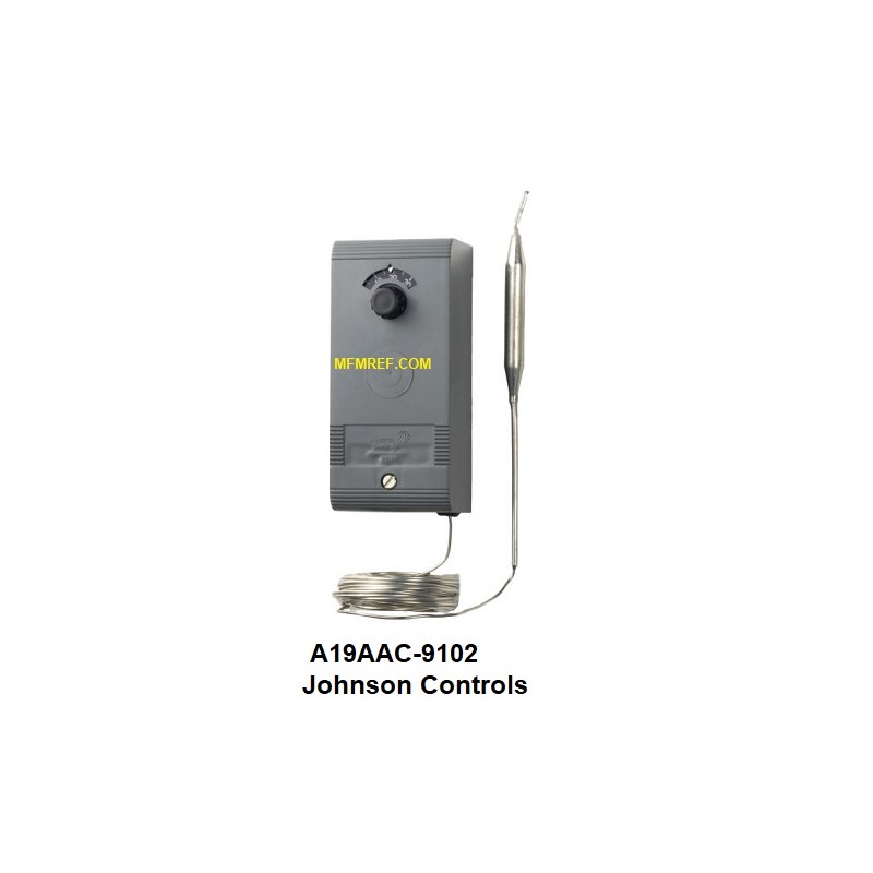 Johnson Controls A19AAC-9102 termostato diferencial fixo -35 °C/+10°C