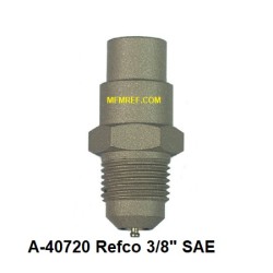 A-40720 Schräder valves, 3/8 SAE Schräder x soudure, pour tuyau  3/8 , 5/8, 3/4