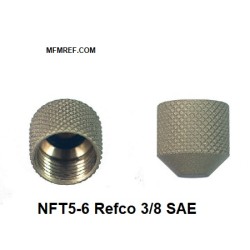 NFT5-6 closure cap with o-ring, 3/8 SAE