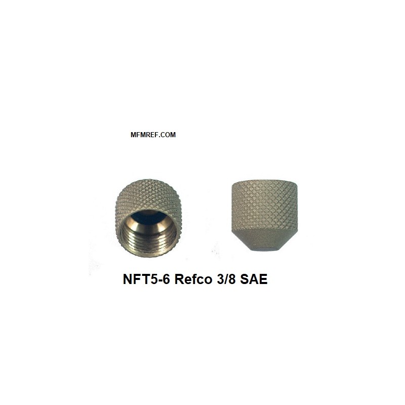 NFT5-6 tapa de cierre con junta tórica, 3/8 SAE