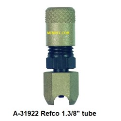 A-31922 Refco Schrader valves for 1.3/8 pipe externally, solder