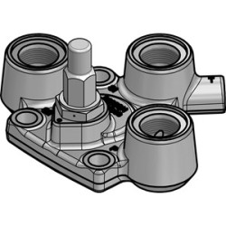 ICS25 Danfoss 3control valve upper part for servo-controlled regulator