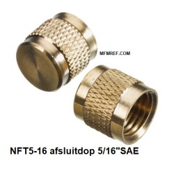 NFT5-16 Refco afsluitdop 5/16"SAE voor R410A