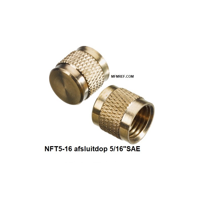 NFT5-16 Refco afsluitdop 5/16"SAE voor R410A