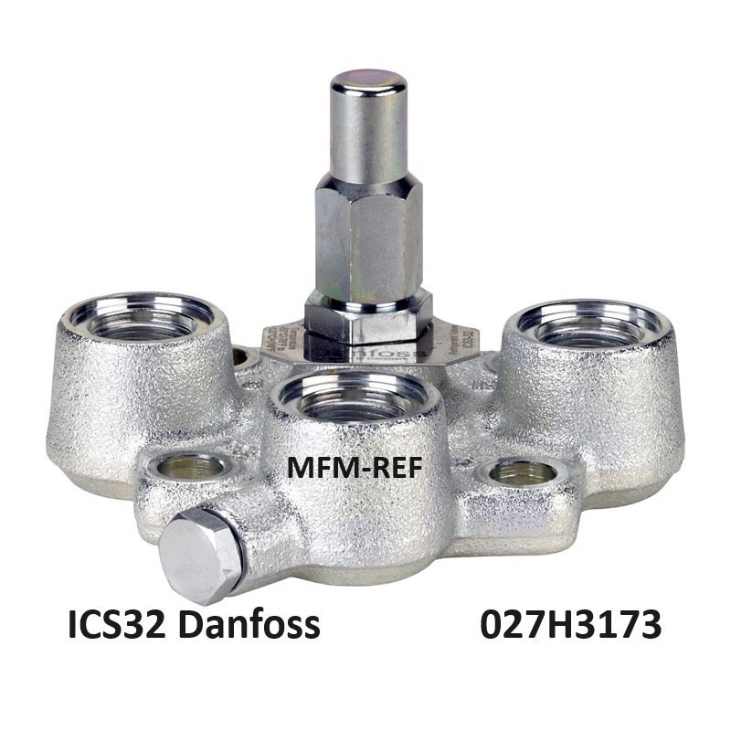 ICS32 Danfoss la parte superior del regulador de presión de servo-controlado 027H3173