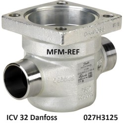 ICV32 Danfoss Régulateur de pression de boîtier, à souder  027H3125