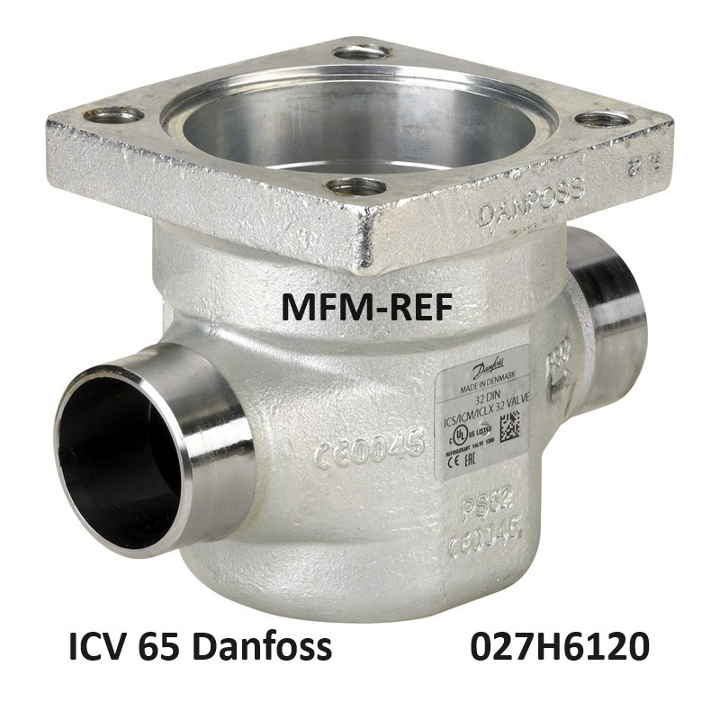 ICV 65 Danfoss housing for servo-controlled control valve. 027H6120