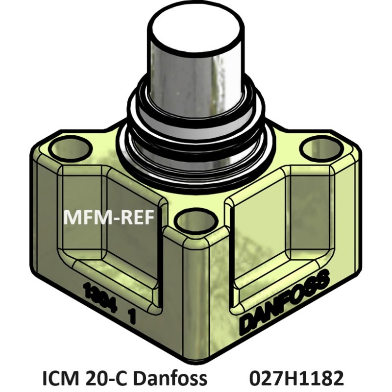 Danfoss ICM 20-C functiemodules met bovendeksel drukregelventielen. 027H1182