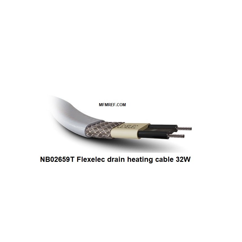 NB02659T Flexelec selbstregulierende Heizkabel 32W