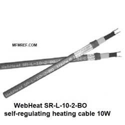SR-L-10-2-BO WebHeat câble de chauffage autorégulé 10W