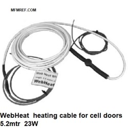 WebHeat WHDOT05 câble réchauffant pour cellule portes 5.2mtr 23W