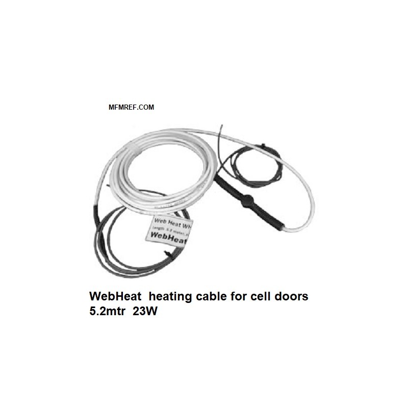 WebHeat WHDOT05 heating cable for cell doors 5.2mtr 23W