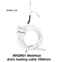 WHDR01 WebHeat cavo di riscaldamento di scarico 1000mm