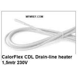 Aquecimento de degelo CalorFlex 1,5mtr. 230V drenagem de condensação