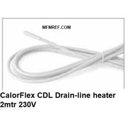 Defrost heating CalorFlex for freezer drain pipes internally 2meter
