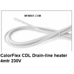 Aquecimento de degelo CalorFlex 4mtr. 230V drenagem de condensação