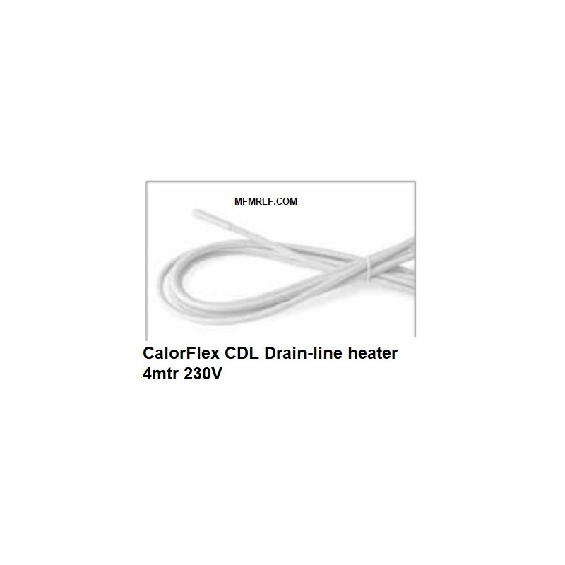 Defrost heating CalorFlex for freezer drain pipes internally 4mete