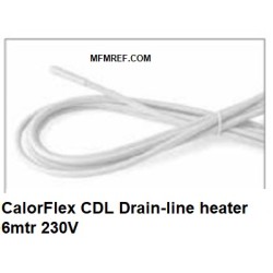 Aquecimento de degelo CalorFlex 6mtr. 230V drenagem de condensação