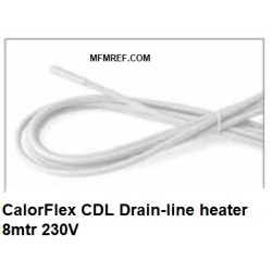 Aquecimento de degelo CalorFlex 8mtr. 230V drenagem de condensação
