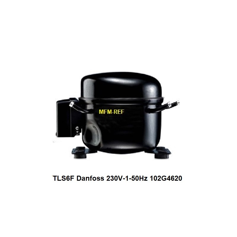 TLS6F Danfoss hermetische compressor 230V-1-50Hz - R134a. 102G4620