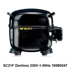 SC21F Danfoss hermético compressor 230V-1-50Hz - R134a . 195B0047