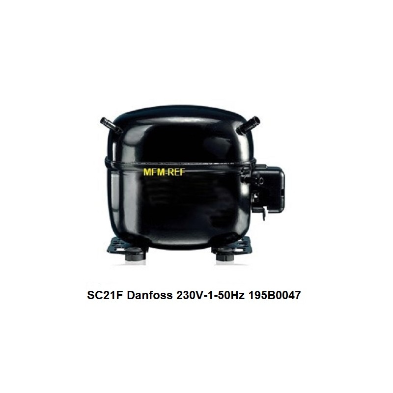 SC21F Danfoss hermetik verdichter 230V-1-50Hz - R134a . 195B0047