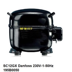 SC12GX Danfoss hermetik verdichter 230V-1-50Hz - R134a. 195B0050