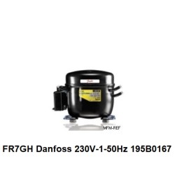FR7GH Danfoss hermético compressor 230V-1-50Hz - R134a. 195B0167