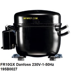 FR10GX Danfoss hermetik verdichter 230V-1-50Hz - R134a. 195B0027