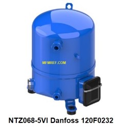 NTZ068-5VI Danfoss hermetik verdichter 230V-1-50Hz R404A-R507 120F0232