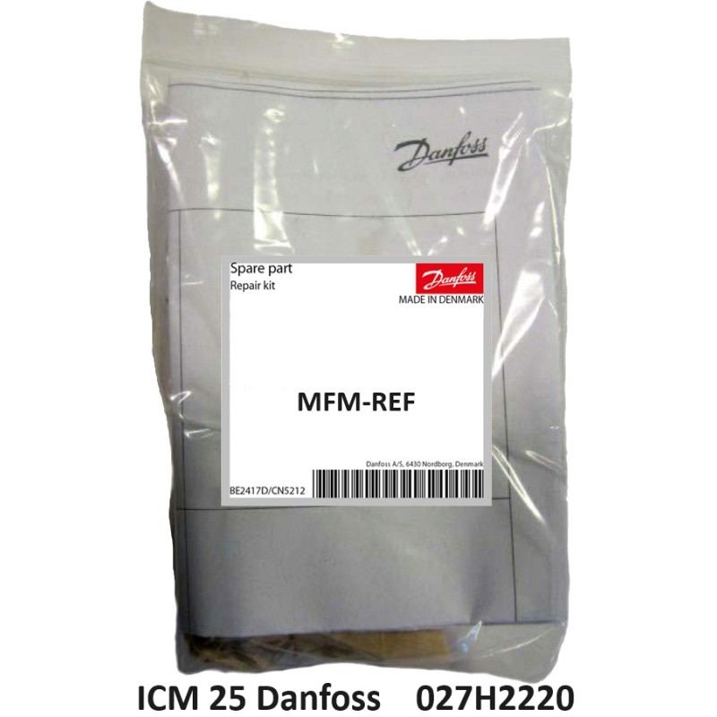 Danfoss ICM25 pakking set tbv  ICAD 600  drukregelaar 027H2220