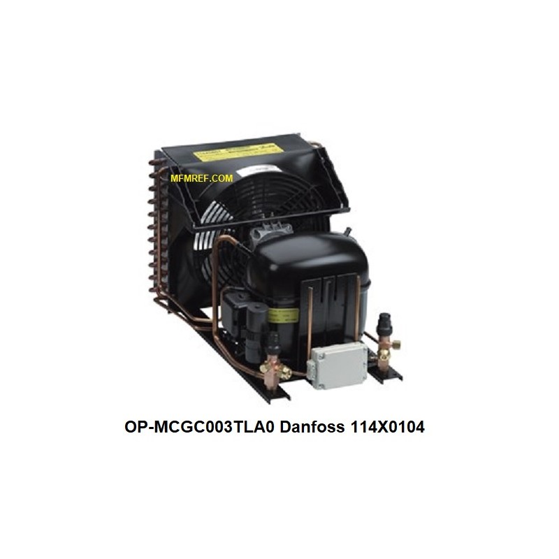 OP-MCGC003TLA0 Danfoss agrégat d'unité de condensation Optyma 114X0104