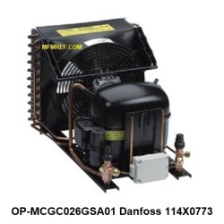 OP-MCGC026GSA01 Danfoss agrégat d'unité de condensation Optyma114X0773