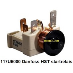 117U6000 Danfoss HST- Relé de partida LS7F, NL7F, TL5G, FR6G