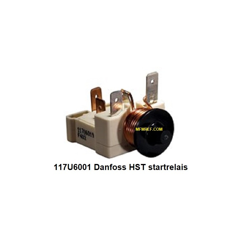 117U6001 Danfoss HST- relé de partida para agregados herméticos