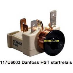 Danfoss HST-startrelais type 117U6003 voor hermetische aggregaten