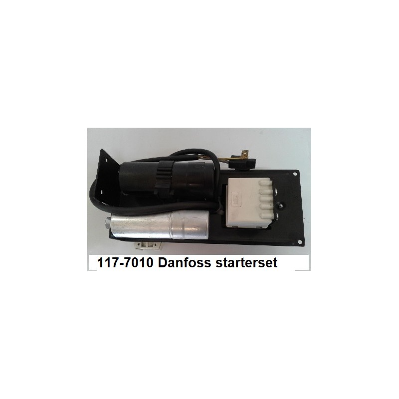 Danfoss 117-7010 complete starter set  for hermetic aggregates