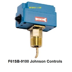 F61SB-9100 Johnson Controls  interruptor de fluxo para líquido