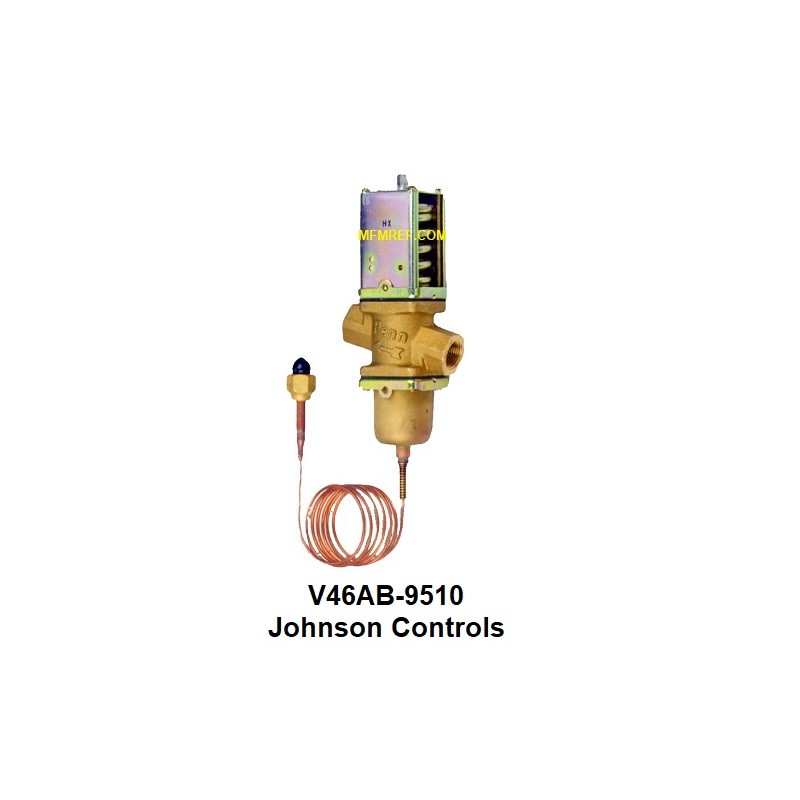 V46AB-9510 Johnson Controls válvula 1/2'' para el agua de la ciudad