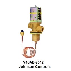 V46 AE-9512 Johnson Controls válvula para el agua de la ciudad 1.1/4