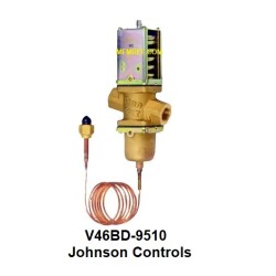 V46 BD-9510 Johnson Controls válvula de control Para agua de mar 1"