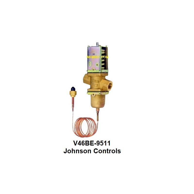 V46BE-9511 Johnson Controls waterregel ventiel 1 1/4 '' voor zeewater